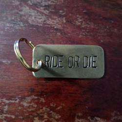 Llavero Ride Or Die