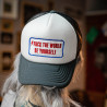 FTW Logo White Cap