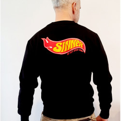 Sinner Black Sweatshirt