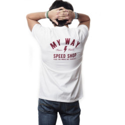 Camiseta Blanca Lettering