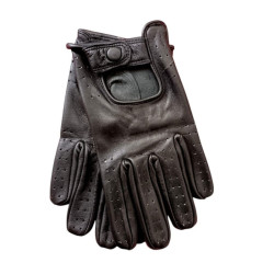 Guantes de piel estilo retro