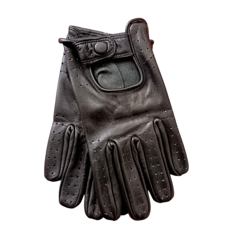 Guantes de piel estilo retro
