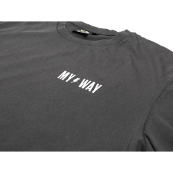 Camiseta Negra Lettering