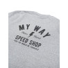 Gray Lettering Sweatshirt