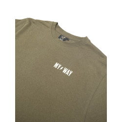 Sudadera Verde Lettering