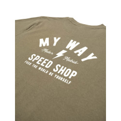 Sudadera Verde Lettering