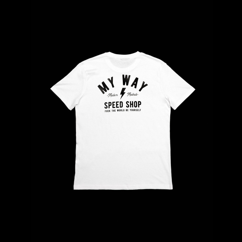 Camiseta Blanca Lettering