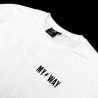 Camiseta Blanca Lettering
