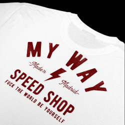 White Lettering T-shirt