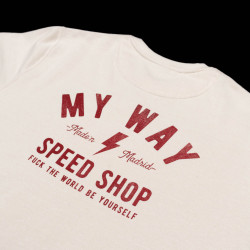 Sudadera Blanca Lettering